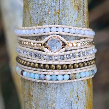 The Love Source White Jade Wrap Bracelet-Your Soul Place